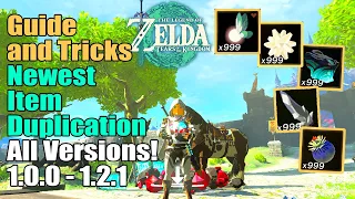 The EASIEST GUIDE to the NEWEST ITEM DUPLICATION Glitch in Tears of the Kingdom (All Versions)