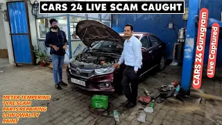 CARS 24 Scam Live Caught On Camera 🥵 #cars24