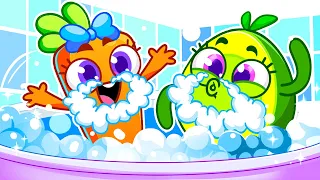 The Bubble Bath Song 🛁 🧼 Stay Clean, Be Happy 🤩 Kids Songs by VocaVoca Bubblegum🥑