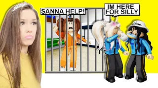 MY BEST FRIEND HAD TO BREAK ME OUT OF PRISON in BROOKHAVEN with IAMSANNA (Roblox Roleplay)