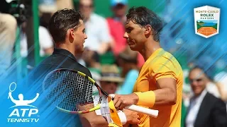 Nadal Scorches Thiem, Zverev Wins Birthday Epic | Monte-Carlo 2018 Quarter-Final Highlights