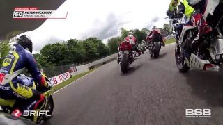 2017 RD3 Oulton Park - onboard highlights MCE BSB race 1