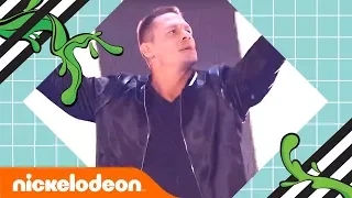 John Cena Dances to BTS’s 'Mic Drop' 🎤 2018 Kids' Choice Awards | Nick