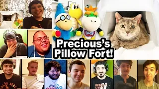 SML Movie Precious's Pillow Fort REACTIONS MASHUP