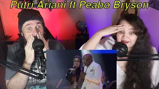 PERFECTION! PUTRI ARIANI FT PEABO BRYSON BEAUTY AND THE BEAST REACTION