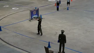 Damien Roth Solo Medals Round World Drill Championships (Top Angle)