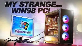 My STRANGE Windows 98 Retro Gaming PC Build!