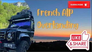 HOW TO FIND FREE EVIAN WATER | LAND ROVER DEFENDER | FRENCH ALP  OVERLANDING | EPISODE 4