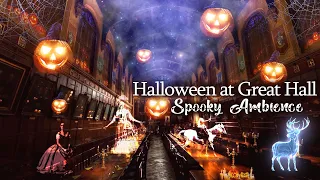 Harry Potter Inspired Ambience 🎃 - Halloween at Great Hall ⚡