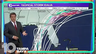 Tracking the Tropics: Hurricane watch issued ahead of impacts from Idalia (6 p.m. Saturday)