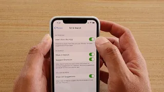 iPhone 11 Pro: How to Enable / Disable Siri & Search to Learn From Photos to Make Suggestions