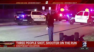 Triple shooting after people leave a party in southeast Houston