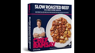 Review:  Chef Gordon Ramsay Slow Roasted Beef meal