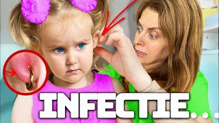 🚑 MIHAELA PLÂNGE 😭 are INFECȚIE de la CERCEI 👂 de ZIUA lui TATI 🥳