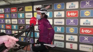 Elisa Longo Borghini - post-race interview - Gent-Wevelgem WE 2021