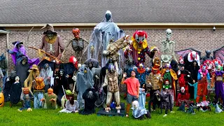 My Full 2023 Halloween Animatronic Collection | 75 + Animatronics