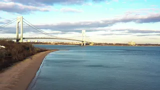 Watch: Drone video of Staten Island beaches