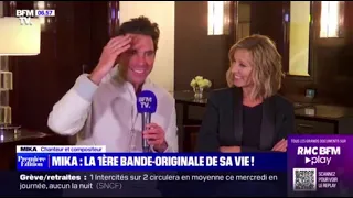 Mika - Interview BFM TV - Bande Originale 'Zodi et Téhu, frères du désert' - 08.02.2023