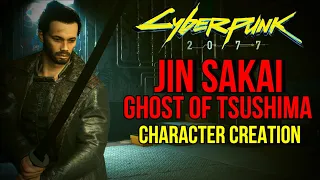 Cyberpunk2077 Jin Sakai Ghost Of Tsushima Character Creation