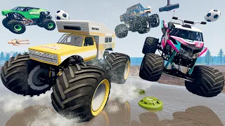 Monster Truck Mud Battle #60 | BeamNG Drive - Griff's Garage