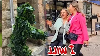 Pretty girls can't resist || Bushman Pranks:🌴