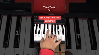 Ylang Ylang piano tutorial