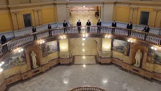 Legacy Singers - National Anthem, Star-Spangled Banner, in Topeka capitol rotunda