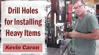 How to Drill Holes for Footer Installation - Kevin Caron