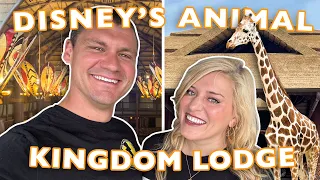 Disney World's WILDEST Hotel: Animal Kingdom Lodge Review | Room Tour, Jiko, Boma, Starlight Safari