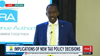 Implications of new tax policy decisions; URA | NBS Happening Now