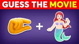 Guess the Disney Movie by Emoji? 🎬 Monkey Quiz