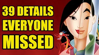 MULAN | 39 Details You Missed! | EASTER EGGS & HIDDEN MICKEYS