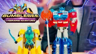 Bumblebee & Optimus Prime Toy Unboxing! | Bumblebee Cyberverse Adventures | Transformers Official