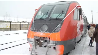 Поездка в Переславль-Залесский на поезде! 5 января 2021 года.