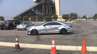 Chrome Wrapped Mercedes CLS 63 at Targa Trophy 3