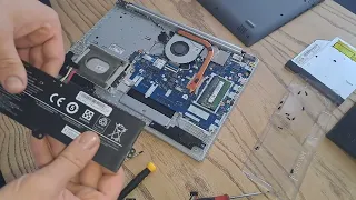 I changed my laptop battery(lenovo ideapad)