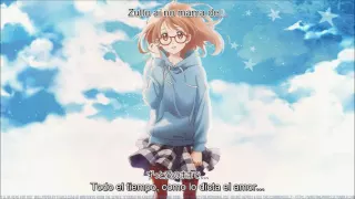 [ED] Kyoukai no Kanata -I'LL BE HERE- - Aitakatta Sora (subtítulos en español)