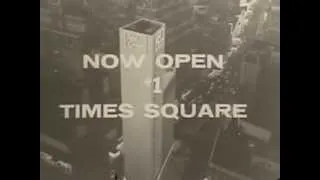 Vintage Old 1960's Allied Chemical Tower Times Square New York Commercial