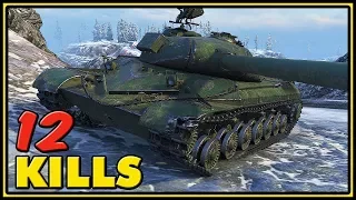 WZ-111 5A - 12 Kills - 1 VS 5 - World of Tanks Gameplay