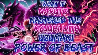 what If Naruto Mastered The Kyuubi With Uzumaki Power Of The Beast