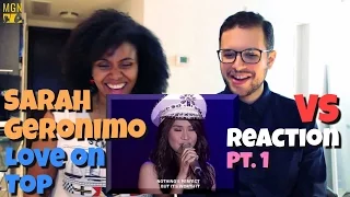 Sarah Geronimo - Love On Top VS Reaction pt.1