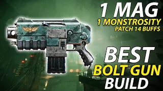 The BEST Bolt Gun Build! ONE SHOT MONSTROSITIES!!! | Warhammer 40k: Darktide