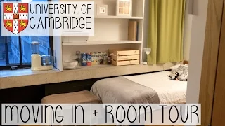 MOVING INTO CAMBRIDGE UNIVERSITY VLOG | SAYING GOODBYE, UNPACKING & ROOM TOUR