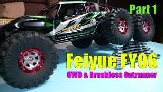 Feiyue FY06 - 6WD Brushless Outrunner Motor - Full Review Part 1