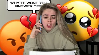 LEAVING MY GIRLFRIEND WITH ONLY A GOODBYE NOTE!! *she gets pi**ed*