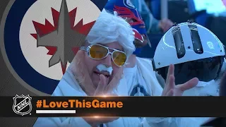 Winnipeg faithful white out Bell MTS Place