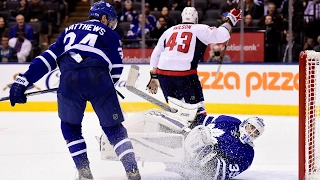 Maple Leafs four-game win streak ends against Capitals