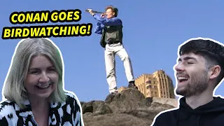 Conan Goes Birdwatching In Central Park! British Family Reacts!