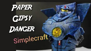 How to make Gipsy Danger part 2 out of paper |Simplecraft|