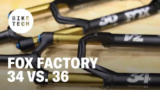 Fox 34 vs. 36 Factory Series Fork Review